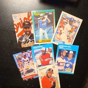 Harold Baines Baseball Card Collection